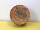 Vintage 10    Hand Painted Chinese Dragon Drum