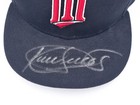 Kirby Puckett Autographed Navy Blue Fleer New Era Hat Twins Beckett  ae16683