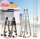 16 5ft Telescoping Ladder A Frame adjustable Ladder For Home roof rv