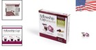 Convenient 6 Count Communion Fellowship Cup Set With Grape Juice And Wafers