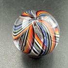 Contemporary Handmade Art Glass Marble 1 06  Multicolor Chaos  Internal Swirls 