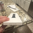 Genuine Apple Watch Midnight Sport Band  45mm   - Graphite Stainless Steel Pin