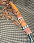 Vintage 25  Aguila Columbia No  72 Machete Decorative Leather Sheath Fringe