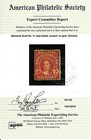 Bahamas 1863 Sc 11 Unused No Gum Apex Certification 1p Lake Shade Fine very Fine