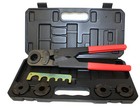 5 In 1 Pex Crimper Kit 3 8  1 2  5 8  3 4  1  Crimping Plumbing Copper Ring Tool