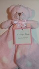 Specialty Baby Pink Bear Hearts Plush Security Blanket Lovey Infant Baby Toy