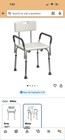 Guardian Bath Bench Adjustable Height Armrests White Mds89745rah