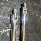 Craftsman Rare Ee Full Polish 1 2 Drive Flex Head Breaker Bar Set 42177 42178