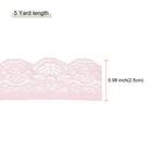 Lace Trim Vintage Crochet 0 98  X 5yards Light Pink Lace Ribbon For Clothes