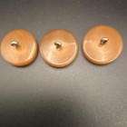Vintage Butterscotch Bakelite Buttons   Set Of Three For Crafts 