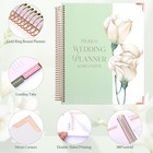 Wedding Planner Book   Organizer 88 Sheets  Makes Your Wedding Planning Easy    