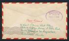 Egypt Palestine Israel To Usa 1955 Rare Censored Forwarded Gaza Cover  Must Look
