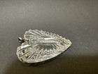 Vintage Waterford Crystal Sterling Silver Classic Heart Pendant For Necklace