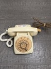 Automatic Electric Rotary Phone 1979 Ivory Beige Vintage Desk Telephone Ae 80 90