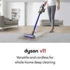 Dyson V11 Cordless Vacuum Cleaner   Iron blue   Refurbished