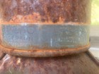 Antique Anchor Patt Ships Lantern 1945 Alderson  Gyde Ltd Navy Wwii Maritime