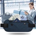 Invisible Travel Waist Pouch For Passport Money Belt Bag Hidden Security Wallet