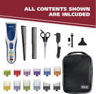 Color Pro Cordless Rechargeable Hair Clipper   Trimmer     Easy Color-coded Guide 