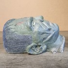 Vintage Frankenstein Bust Boris Karloff Monster Halloween Chalkware plaster 70s