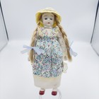 Vintage Miniature Small  Lot Of 7 Bisque Porcelain Antique Clothed Dolls
