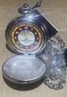 Harley-davidson Franklin Mint Pocket Watch With Leather Case