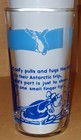       Htf Disney Donald Duck Banner Donald   Goofy Sled Glass  