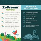 Zupreem Natural Bird Pellets  Daily Bird Food  Assorted Flavor Names   Sizes 