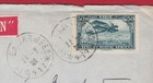 Morocco Maroc 50c Green Air Mail Postal Cover To France