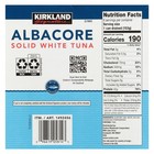 Kirkland Signature Solid White Albacore Tuna In Water 8 Pack 7 Oz Cans New