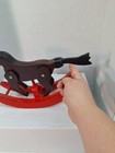 Handmade Small Rocking Horse Primitive Moving Parts