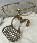 Victorian Antique Bronze Brass Clawfoot Bath Soap   Sponge Holder Or Wall Mount