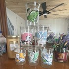 Welch s 1994 Looney Tunes Collector Series Jelly Jar Glasses Lot