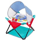 Portable Baby Jumper - Foldable Indoor outdoor Activity Center With Sensory Toys