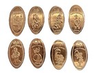 Disney Parks Epcot Uk Pressed Pennies 8 Penny Set United Kingdom Winnie Pooh
