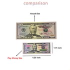 240 Pc Educational Play Money Set  Print 1 Side - Bills Of 1  5  10  20  50  100