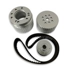 For Ford Small Block Sbf 289 302 351w Aluminum Gilmer Belt Drive Pulley Kit
