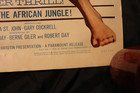 Original 1960 Tarzan The Magnificent 14x36 Insert Movie Poster gordon Scott vg