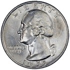 Silver Washington Quarters   1 Face Value - Circulated 