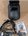 Throne 2 0 Black Flip Up Sugar Scoop Welding Hood Ridged Lightweight 2x4 No Lens