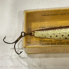 Vintage Blue Lip South Bend Finn-oreno Minnow Wood Fishing Lure 4 3 8  Free Ship