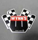 Vintage Wynn s Friction Proofing Engine Oil Checkered Flag Design Collectibles