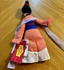 Nwt Disney Store Traditional Mulan Pink Bean Bag Plush Stuffed Doll New O9