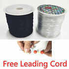 2 Roll Stretch Elastic Cord Nylon Beading String Thread For Diy Jewelry Making