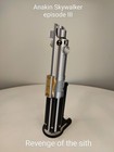 Anakin Skywalker   Luke Light Saber Star Wars Graflex Movie Prop Replica 
