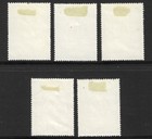 Saudi Arabia Scott 451-455 Emblem Of Scout Association Vf Mint Hinged Scouting 