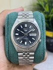 Seiko 5 Automatic Black      Dial Day date Mens Watch Japan Made 7009