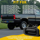 Tailgate Handle   Bezel For Chevrolet Silverado  Gmc Sierra 1500  2500  3500    