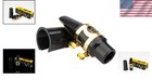 Complete Alto Saxophone Mouthpiece Kit - Gold Finish  Ligature   Reed Included
