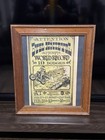 1971 W  East Action Graphics Newport Beach California Evel Knievel Poster Framed