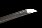 Polished Katana Samurai Sword Clay Tempered T10 Steel Real Hamon Razor Sharp
